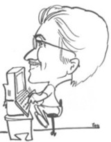 Invizzible - Actual charicature of me, January 2002